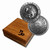 1 oz .999 Fine Silver Zodiac Round - Capricorn the Goat with Wood Gift Display Box