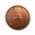 1 oz Pure Solid Copper Zodiac Round - Aries the Ram with Gift Bag Back