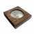 New Solid Walnut Wood Window Display Gift Box for 1 oz Silver Rounds w/Capsule Angled