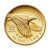 The reverse features a bold eagle in flight, symbolizing strength, determination, and the pursuit of opportunity. Included are the inscriptions "UNITED STATES OF AMERICA," "E PLURIBUS UNUM," "1/10 OZ. .9999 FINE GOLD," and the denomination of "10 DOLLARS."