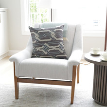 This luxury, heavy weight, linen blend pillow cover is made in the USA.