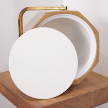 Collectors of retro barware will appreciate this rare octagon ice bucket.