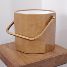 The octagonal design makes this bucket stand out from the more common round versions.