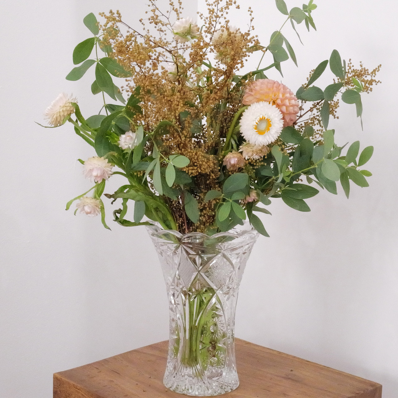 Perfect for floral arrangements or as a dazzling standalone piece.