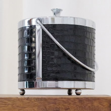 This is pinnacle mid century modern barware.  If you collect MCM decor, this ice bucket is a must have.