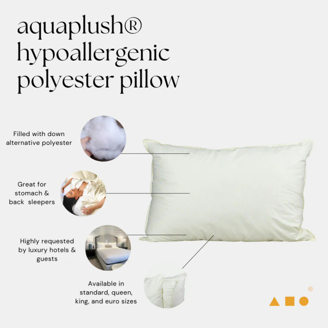 Down Etc. Aquaplush Down Alternative Polyester Pillow
