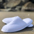 Down Etc. Closed Tow Slide Slipper White