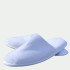 Down Etc. Closed Tow Slide Slipper White