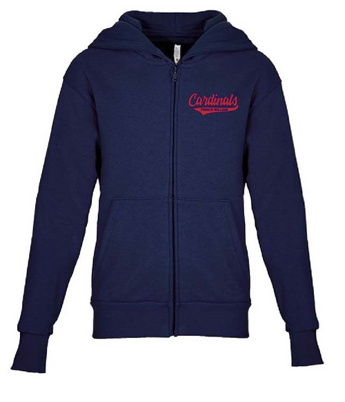 Cardinals full zip hoodie