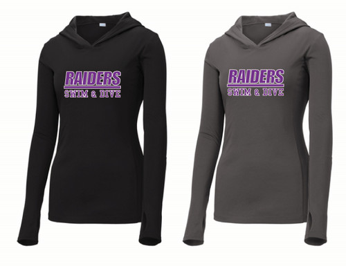 Ladies hooded shirts