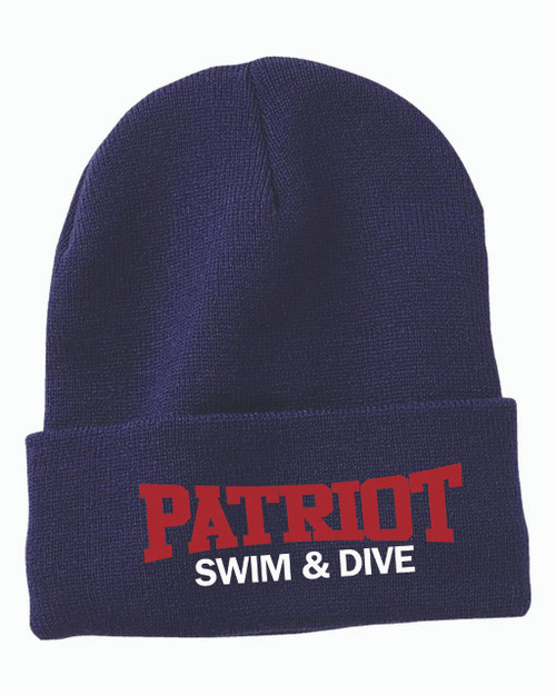 Patriot Swim and Dive Beanie