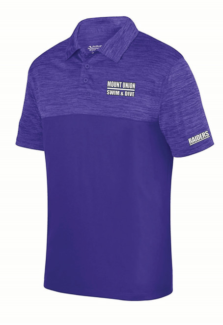 Men's purple polo