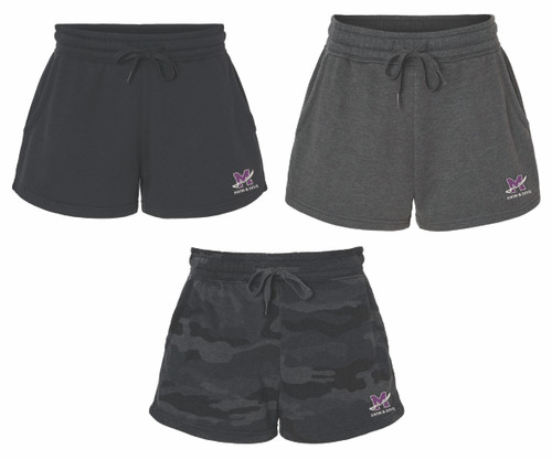 Ladies fleece shorts