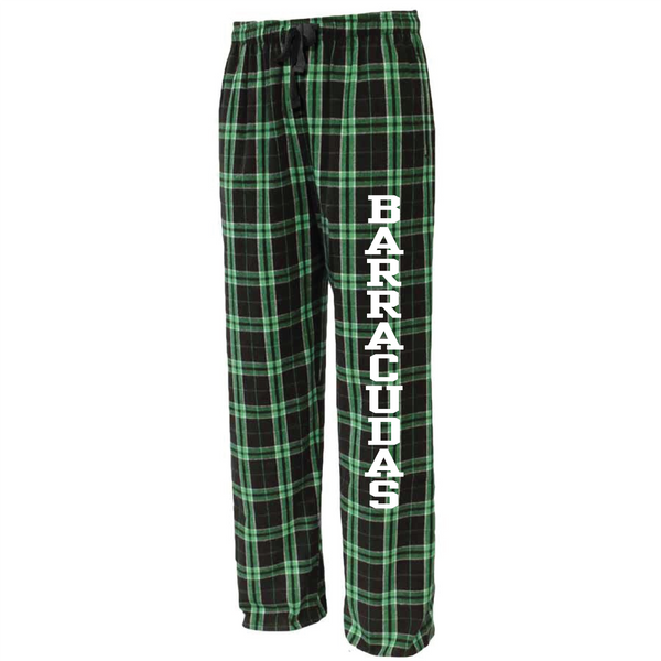 Evergreen Barracudas flannel pants