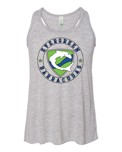 Evergreen Barracudas ladies tank top