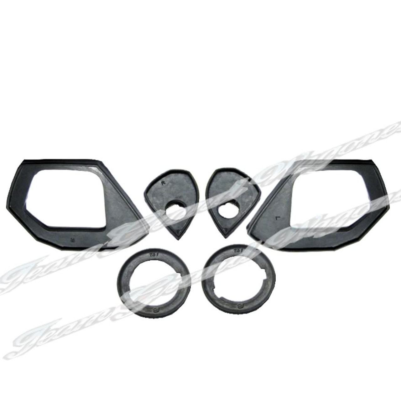 Door Handle Gasket Set 2 Door 1968-1988