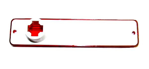 Leucos ベネチアンペンダントライト レッド Rear Red Side Marker Lens GW 1976-1991 - Team Grand Wagoneer