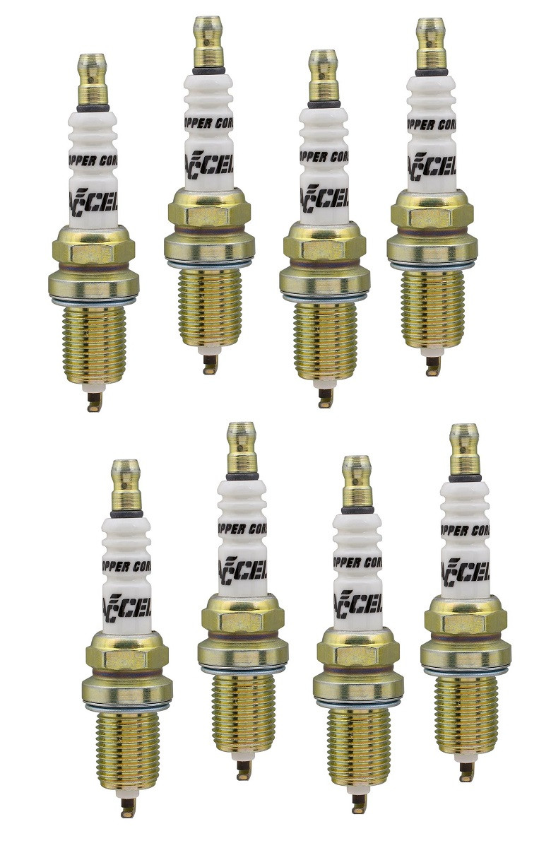 ACCEL Copper Core Spark Plug Set V8-360/401 GW 1974-1991 - Team