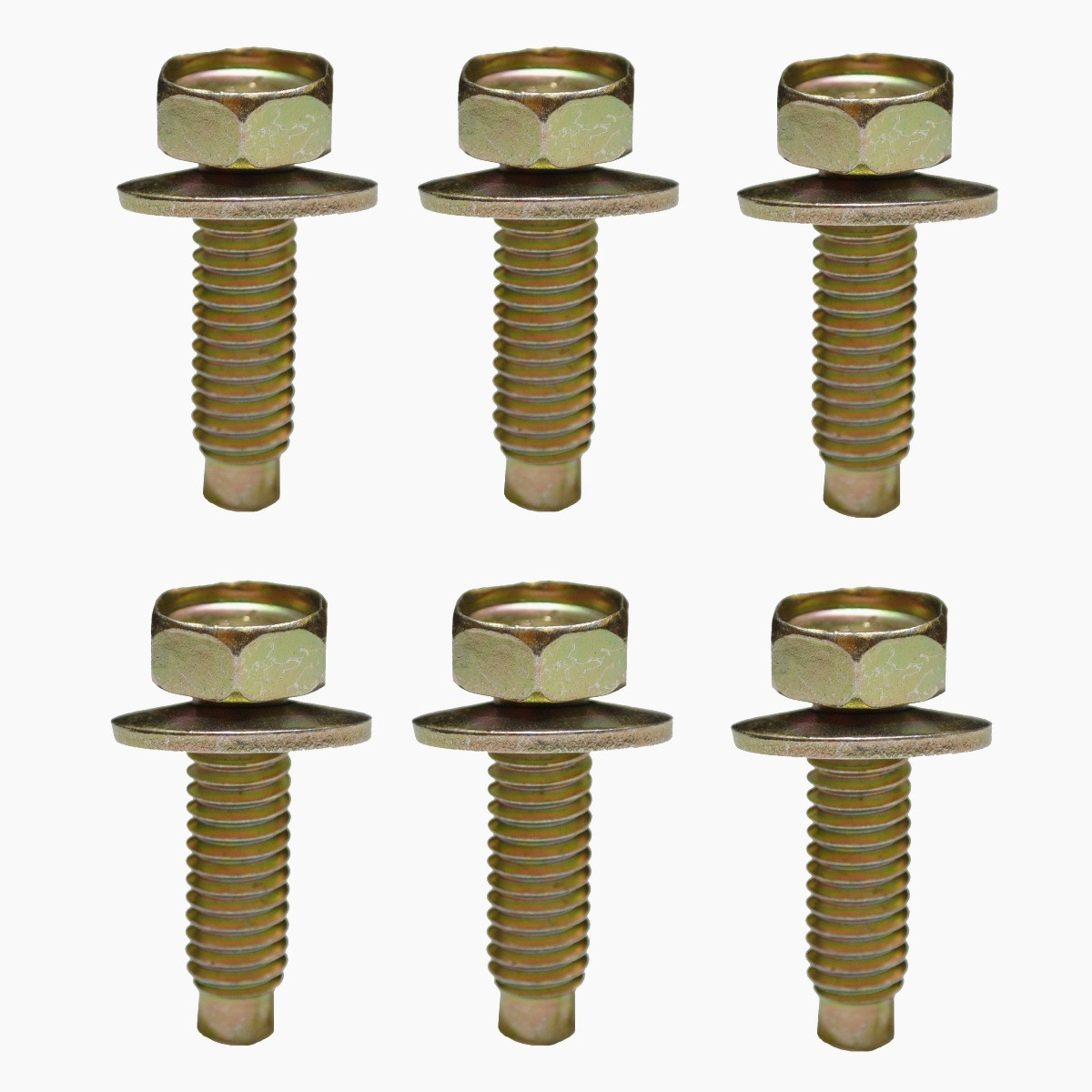 Rear Seat Frame Assembly Mounting Bolt Set OEM GW 1974-1991 - Team
