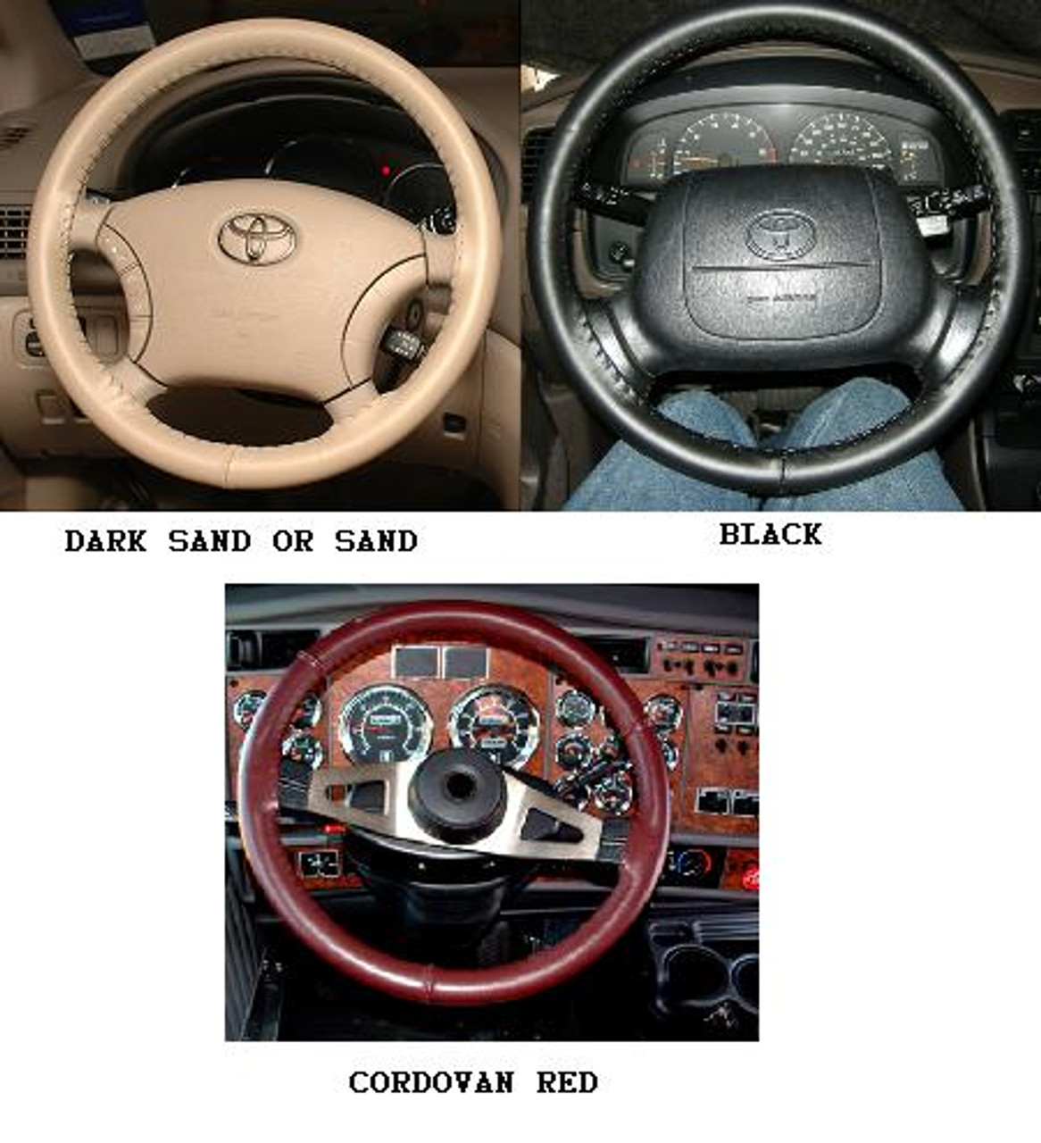 Wheelskins - Genuine Leather Steering Wheel Covers