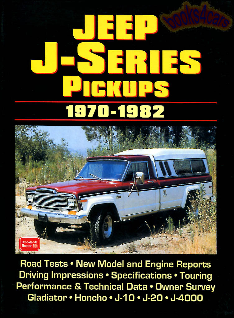 Jeep J-Series Pick-Ups Book 1970-1982 - Team Grand Wagoneer