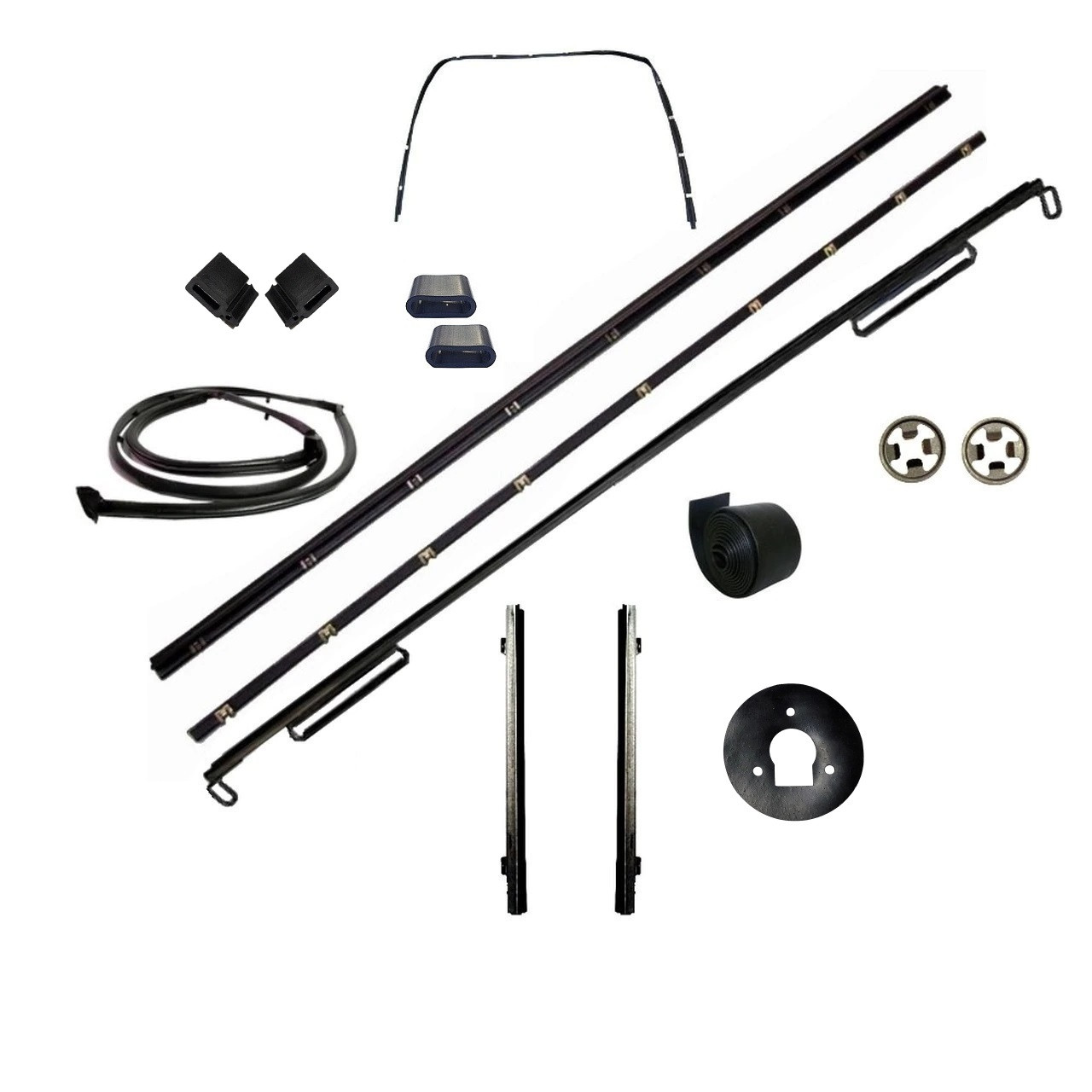Deluxe Tailgate Renewal Kit GW 1968-1991 - Team Grand Wagoneer