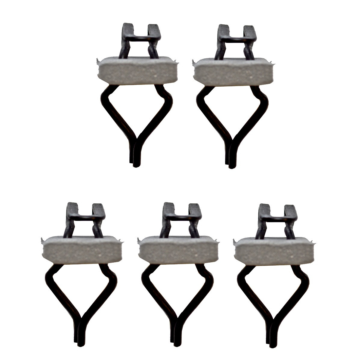 Door Panel Foam Padded OE Style 5 Piece Clip Set 1974-1991 - Team