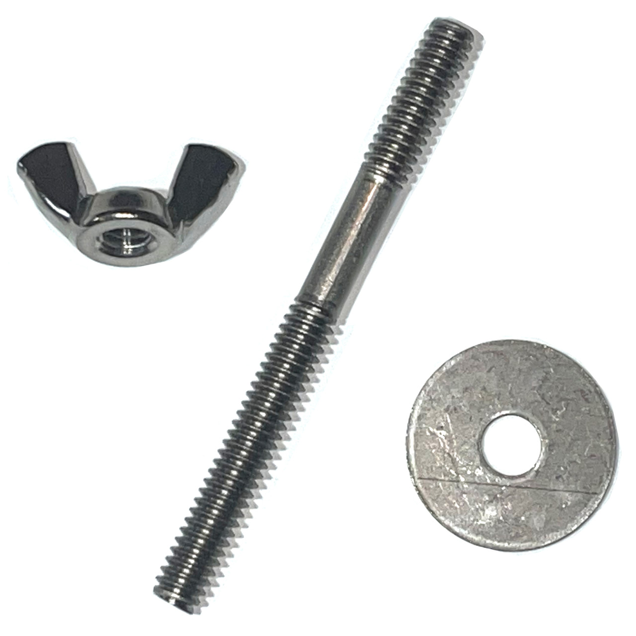 エアーガン　860D Air Cleaner Stud With Wing Nut Stainless Steel V8 GW 1974-1991