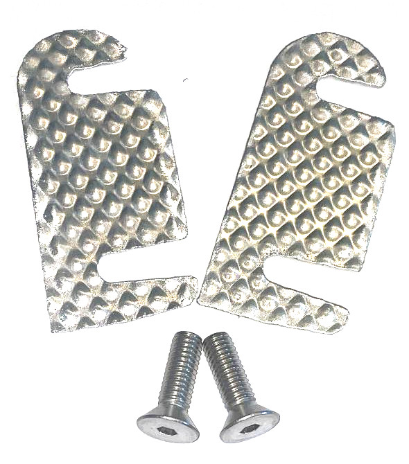 Door Striker Shim Plate Set W/Stainless Screws 1974-1991 - Team
