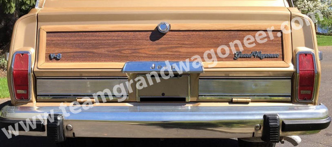 Tailgate Woodgrain Vinyl Panel Replacement