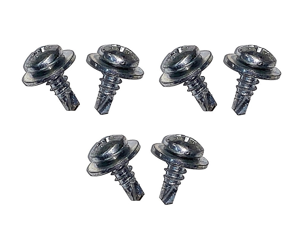 B-Pillar Lower Finish Panel 6 Piece Screw Set OEM GW 1974-1991