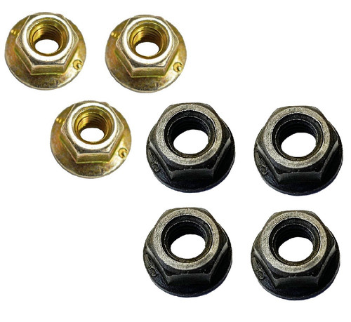 Dash Panel Pad 7-Piece Nut Set OEM GW 1986-1991 - Team Grand Wagoneer
