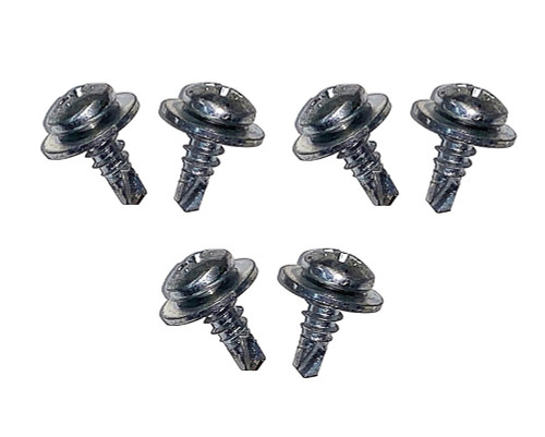 B-Pillar Lower Finish Panel 6 Piece Screw Set OEM GW 1974-1991