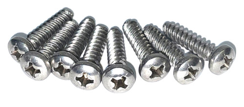 8 PIECE J TRUCK TAIL LAMP LENS STAINLESS SCREWS