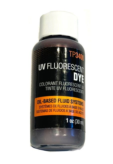 Tracerline UV Flourescent Oil Based Fluid Leak Detection Dye 1-Oz