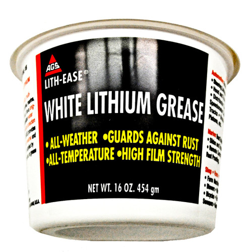 AGS 16OZ TUB WHITE LITHIUM GREASE LUBE WL15 Team Grand Wagoneer