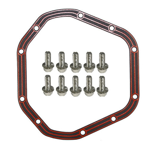 Lube Locker Dana 60 Rear Differential Gasket Cover W/Stainless Steel