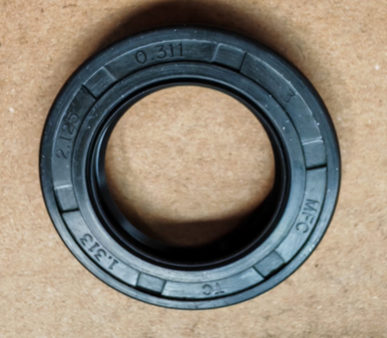 OIL SEAL- RUBBER O.D.