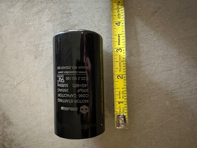 CAPACITOR-START 160-0354/160-0355 (2901)