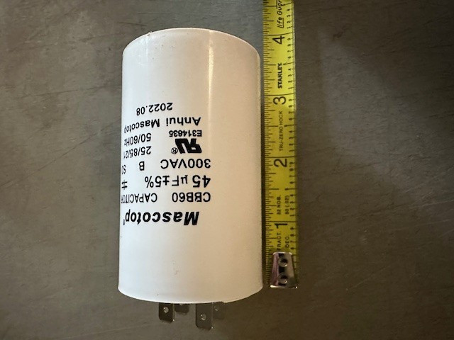 CAPACITOR-RUN 160-0354/160-0355 (1501)