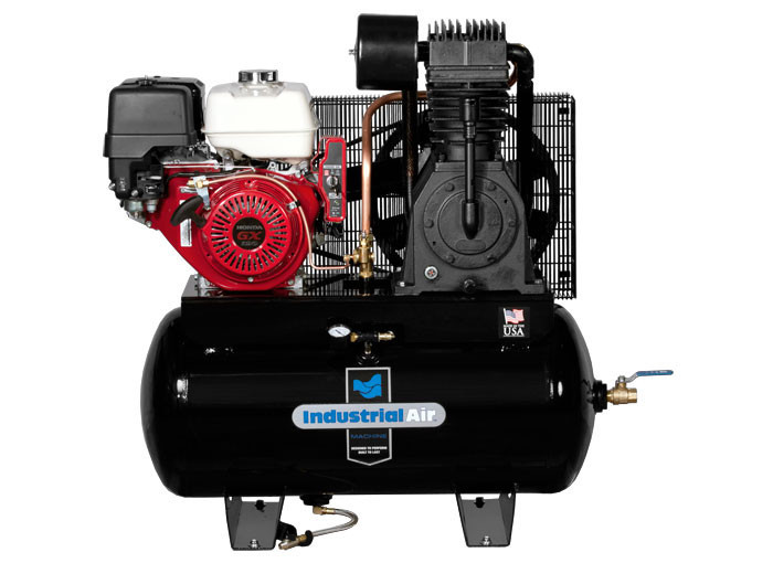 IND AIR, 13 HP HONDA/GNE 30 GAL HZ, HB75