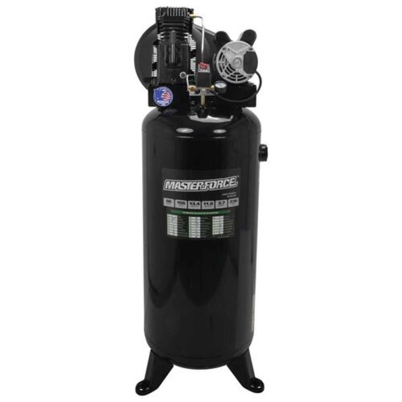Masterforce 60 Gallon Stationary 155 PSI Air Compressor