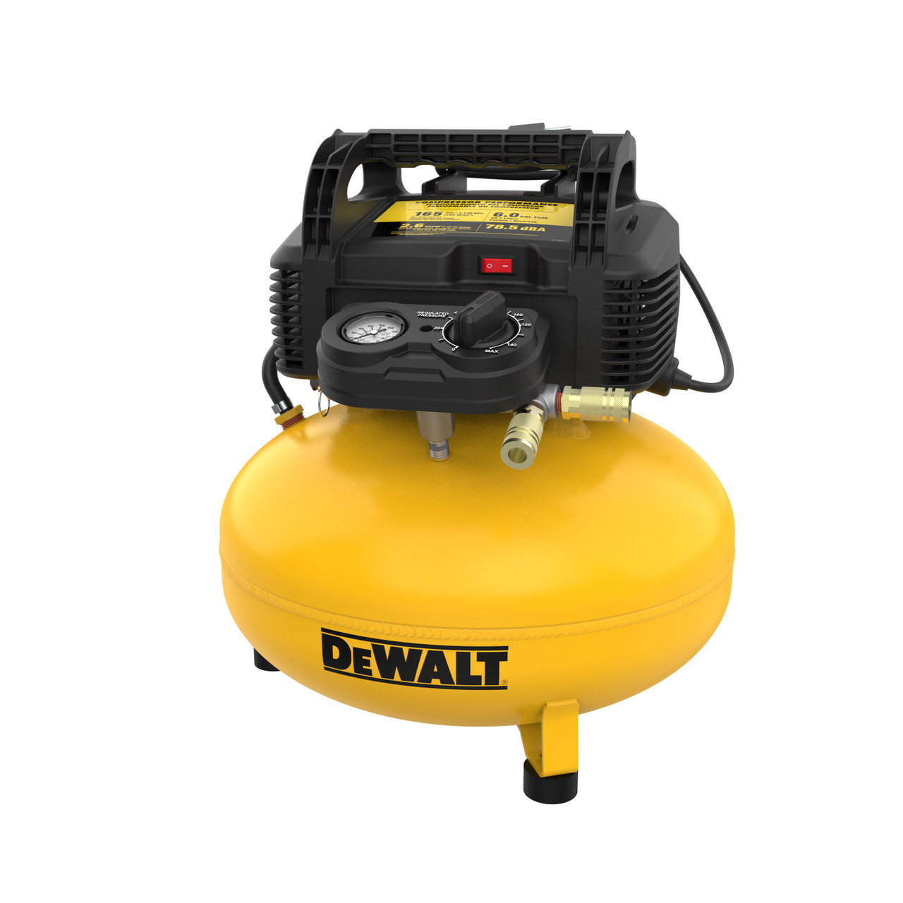 COMP 6G 165PSI PANCAKE DEWALT
