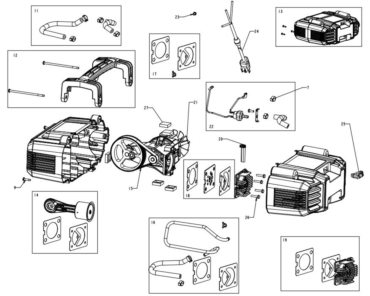 COMP PAN KIT DXCM55126/DW12233
