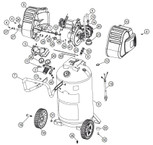 IA 1.7HP 225PSI 15GAL VERT PORT COMPRESSOR