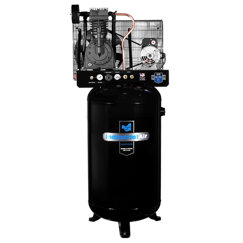 IND AIR, 80 GAL, 2-ST, HB55 24A, CTRL PNL