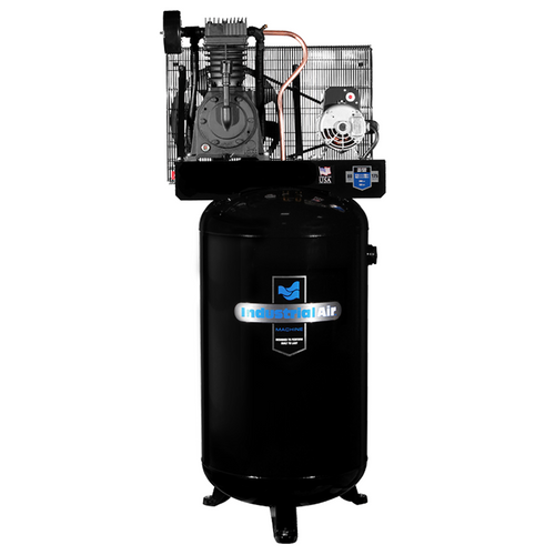 INDUSTRIAL AIR 80 GAL, 2-ST, HB55, 24A NO CTRL PNL