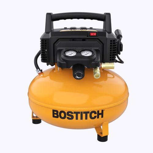 BOSTITCH PANCAKE COMPRESSOR 6G 150PSI PAN EHP BT BOSTITCH PANCAKE COMPRESSOR 6G 150PSI PAN EHP BT