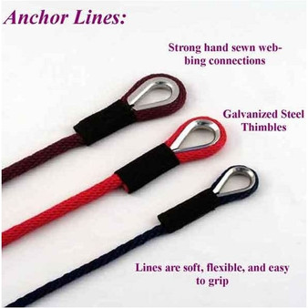 Soft Lines 1/2" Anchor Lines