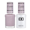 DND SOAK OFF GEL POLISH DUO | SHEER COLLECTION 2023 | California Dreamin’ 875 |